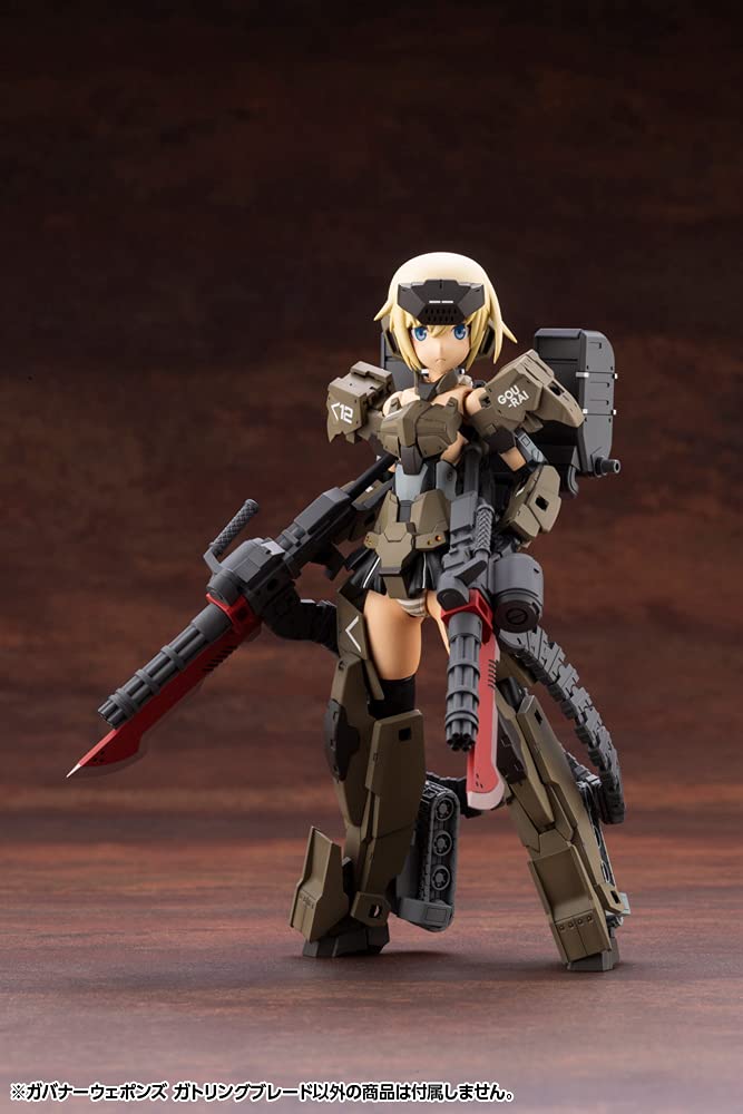 Hexa Gear Governor Weapons Gatling Blade, 1/24 Scale Plastic Model Kit, Approx. 100mm Long, HG088