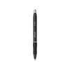 Gel Pens 0.5mm Fine Point Black Ink 12 Count No Smear No Bleed High Performance Comfortable Grip Vivid Writing Refillable