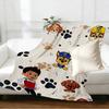 PAW Patrol Print Blanket - Soft & Comfortable, for Bedroom, Travel, Sofa, Home Decoration - Birthday Christmas Gift for Friend