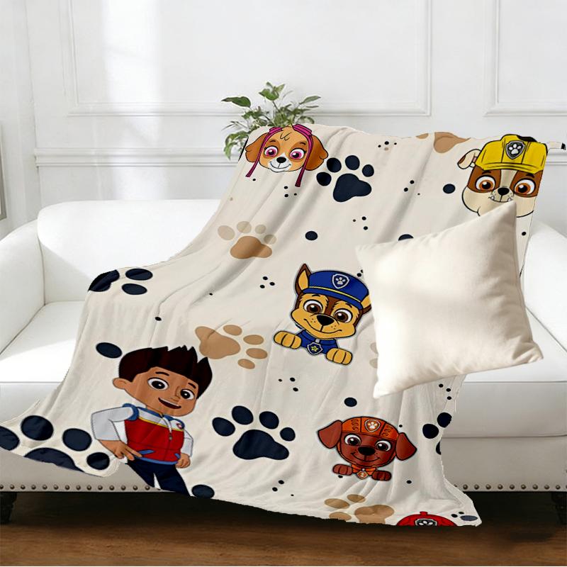 PAW Patrol Print Blanket - Soft & Comfortable, for Bedroom, Travel, Sofa, Home Decoration - Birthday Christmas Gift for Friend