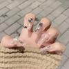 Handworn Nail Fashion Sweetheart Pure Wind Ice Through Love Detachable Style