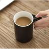 Custom Logo Ceramic Mug: Creative Inverted Design for Hotel Bathroom or Souvenir Gift