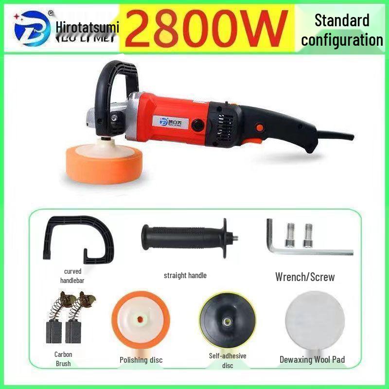 Electric Mini Car Polisher Waxing Tool for Scratch Repair and Household Use