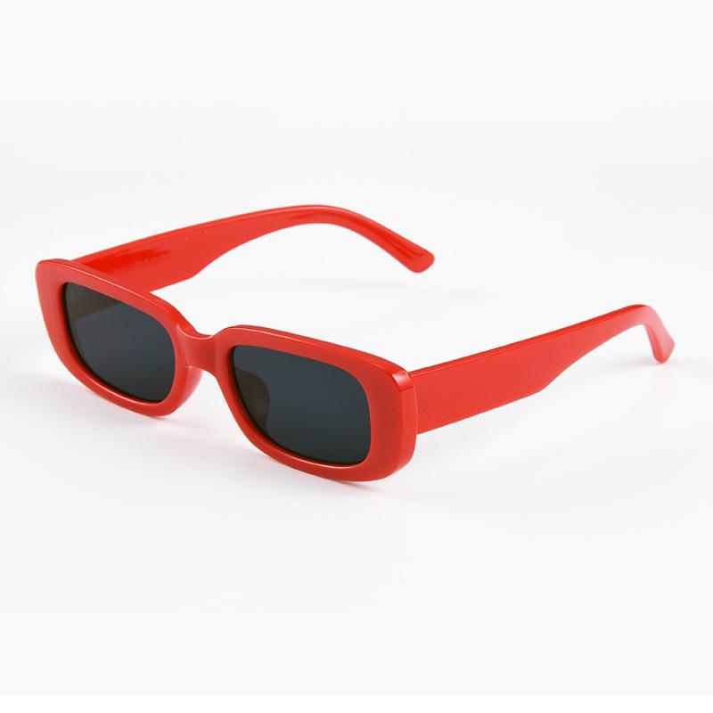 Retro Small Frame Sunglasses Men'S And Women'S Tide Rectangular Sunglasses Street Shot Sunglasses S9071