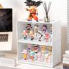 Transparent Wall Display Rack for Action Figures and Lego Collectibles