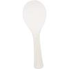 KICHOUSE Rice Spoon Paddle Non Stick Rice Serving Spoon Thickened Plastic White Cooker Spatula for Kitchen Restaurant Cooking Utensil