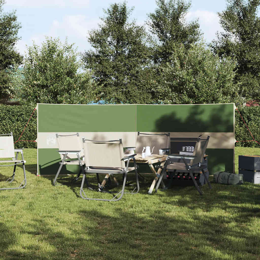 Camping Wiatrochron Zielony 344X120 Cm Wodoodporny