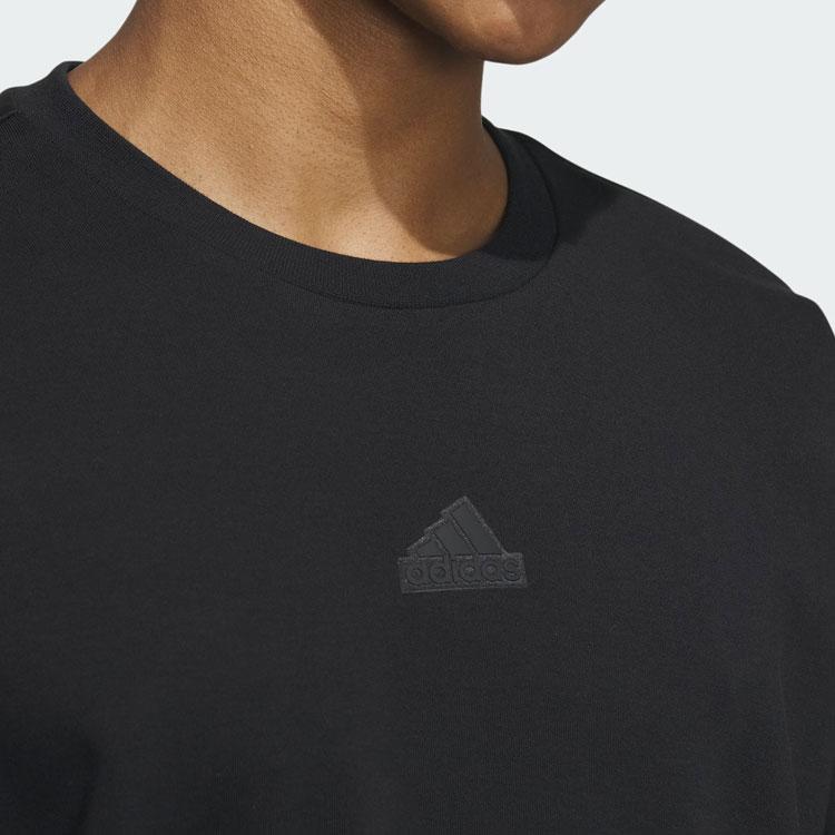 Adidas Urban Outdoor Sweatshirt With Solid Color Logo Men Tops Black IP4960