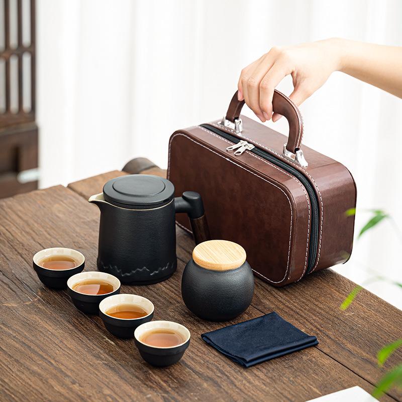 Corporate business gift set Practical coarse pottery cup Company holiday annual meeting opening event side gift Team building gift