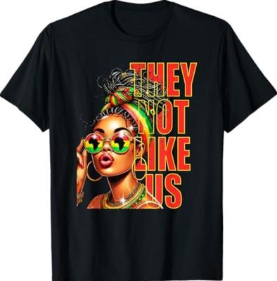 They Dont Like Us Juneteenth 1865, Afro America Woman T-Shirt Unisex T-Shirt