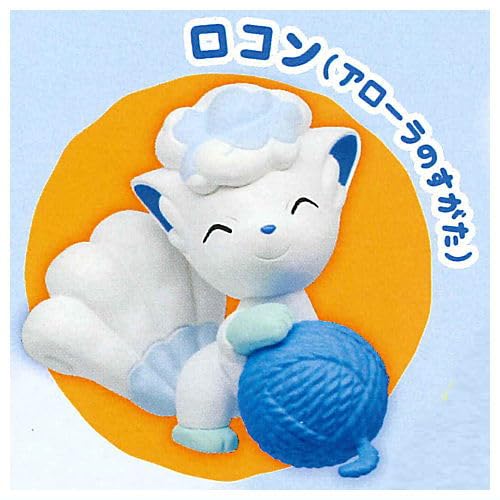 

Игрушка-капсула Pokemon Nukunuku Time 2 Vulpix Gacha Gacha [1. (Форма Алолана)] (один предмет)