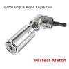 105 Degree Angle Hex Bit  Screwdriver Socket Stand Adapter Adjustable Bits Drill Angle Screwdriver Batch Head Practical Household Product