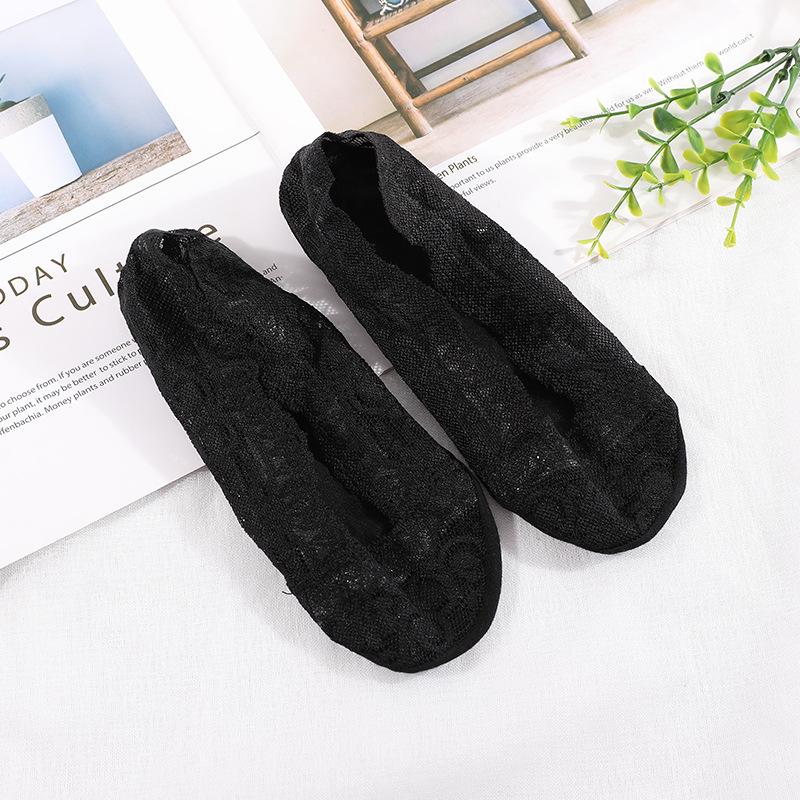 

Жіночі нековзні невидимі мереживні шкарпетки-човники - дихаючі, вбирають піт, ультратонкі, повсякденні, універсальні. Socks