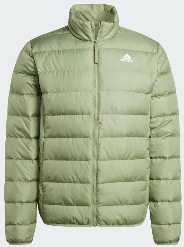 Adidas Essentials Light Down Jacket (IX8912) зимняя куртка зеленая