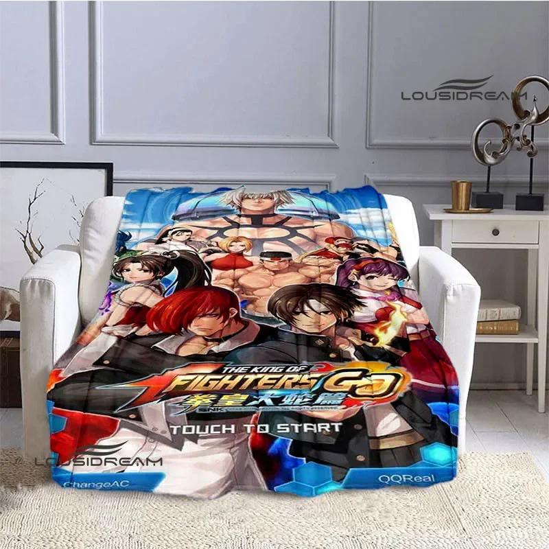 3D KOF game Cartoon blanket Warm Flannel blankets Soft and comfortable blanket Home Travel Blankets bed linings Birthday Gift