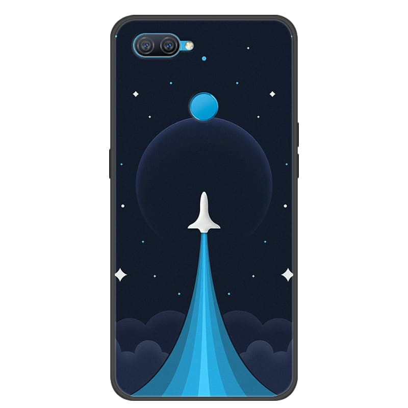 For OPPO A12 Case Cool Painted Cover Soft Silicone Phone Case For OPPO A7 AX7 Back Covers Bumper Coque A12 CPH2083 CPH2077 Coque