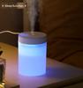 200ml Silent Mini Humidifier Usb Air Humidifier Car Mist Diffuser Water Sprayer With Color Led Night Light For Office Bedroom