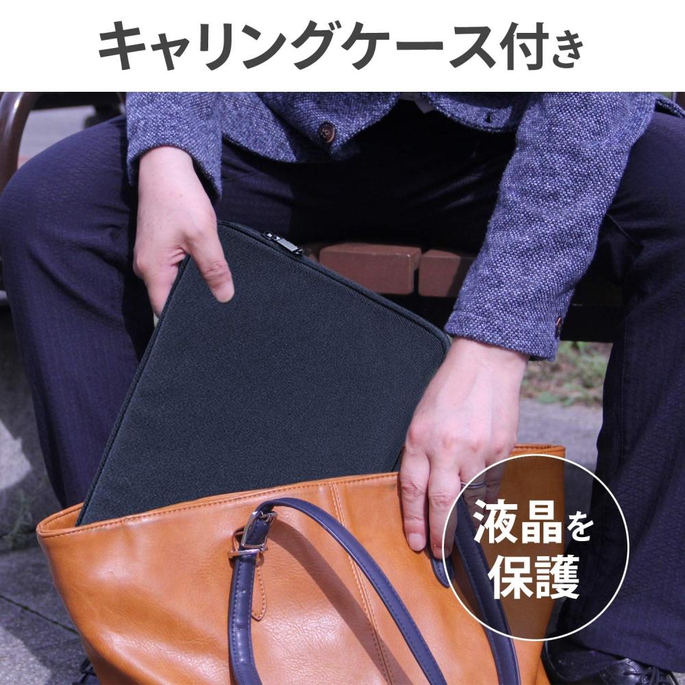 IODATA Mobile Monitor 15.6 inch Full HD ADS Panel (4msPS4XboxSwitchPC CompatibleMiniHDMIUSB-CSaturdaySunday SupportJapanese Manufacturer) EX-LDC161DBM