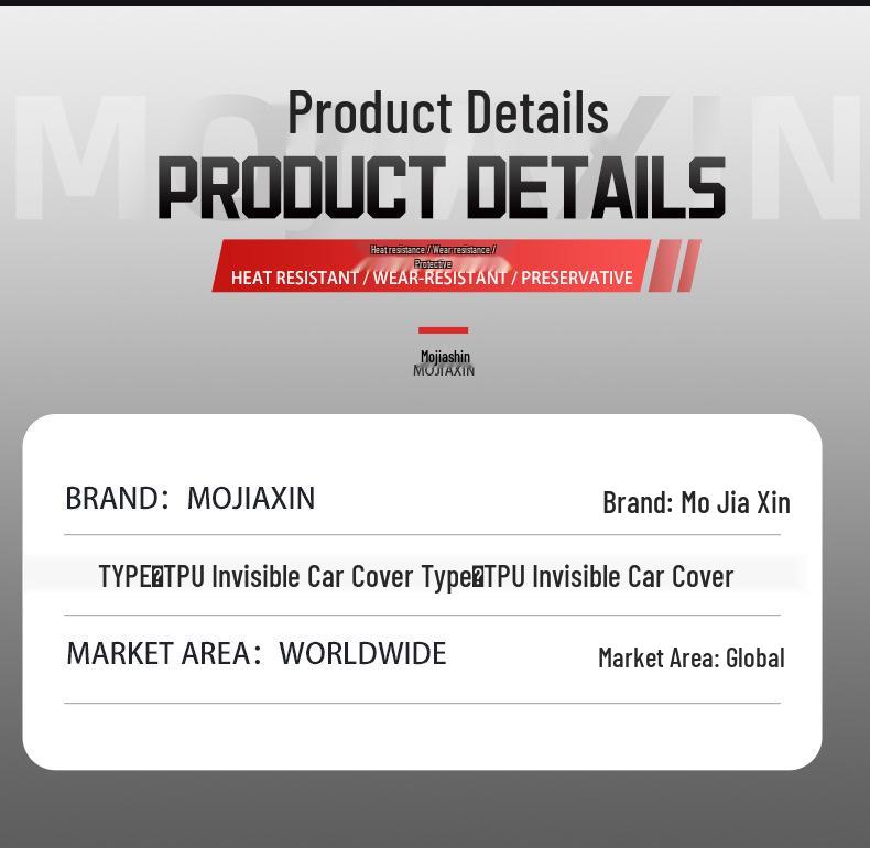 Marine-Grade TPU Car Wrap: Transparent, Hydrophobic, Stain-Resistant PPF for Full Vehicle Protection