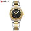CURREN9101 Luxury Brand Simple Style Quartz Watch for Women NEW Dress Ladies Wristwatches with Rhinestones