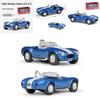Alloy Car Model Classic Ford Shelby Cobra With Inertia Control For Collectors