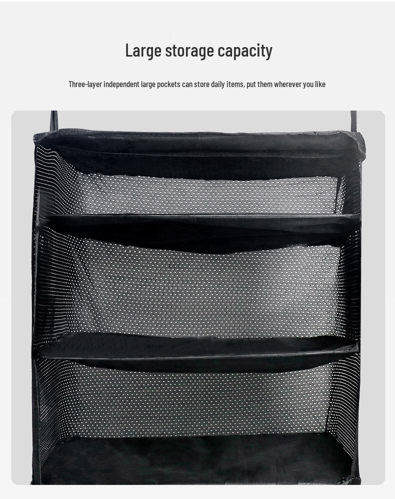 Multi-Layer Foldable Travel Hanging Bag for Clothes