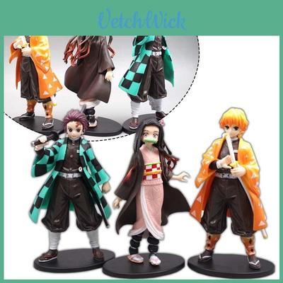 Detailed Demon Slayer Kimetsu No Yaiba Action Figures Featuring Mitsuri Muichiro Tengen Kyojuro Obanai Kanao Sanemi Perfect For Display And Gifts