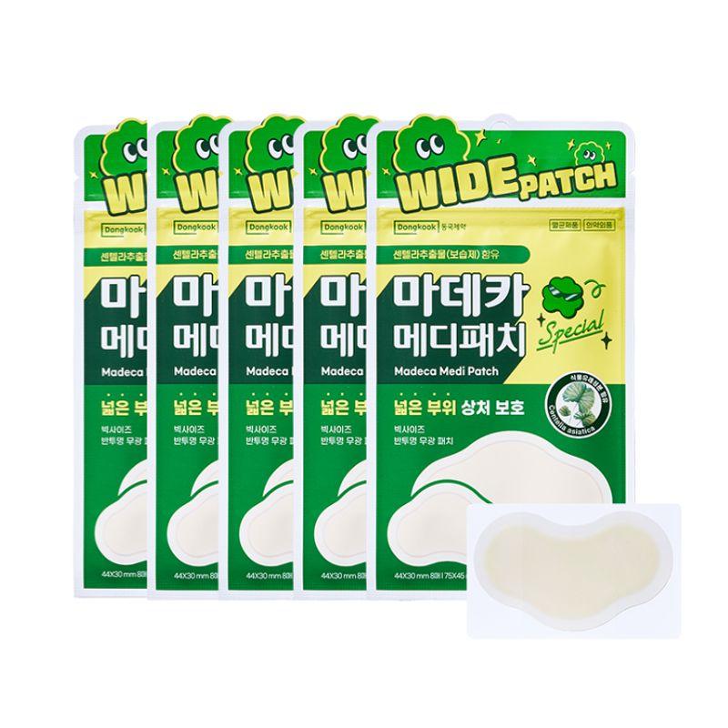 Madeca Medipatch Special Wide Mixed Type 12 Sheets x 5 Packs (Total 60 Sheets)