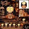 Vintage Halloween and Pumpkin Desk Decoration for Shelf Mantel Display