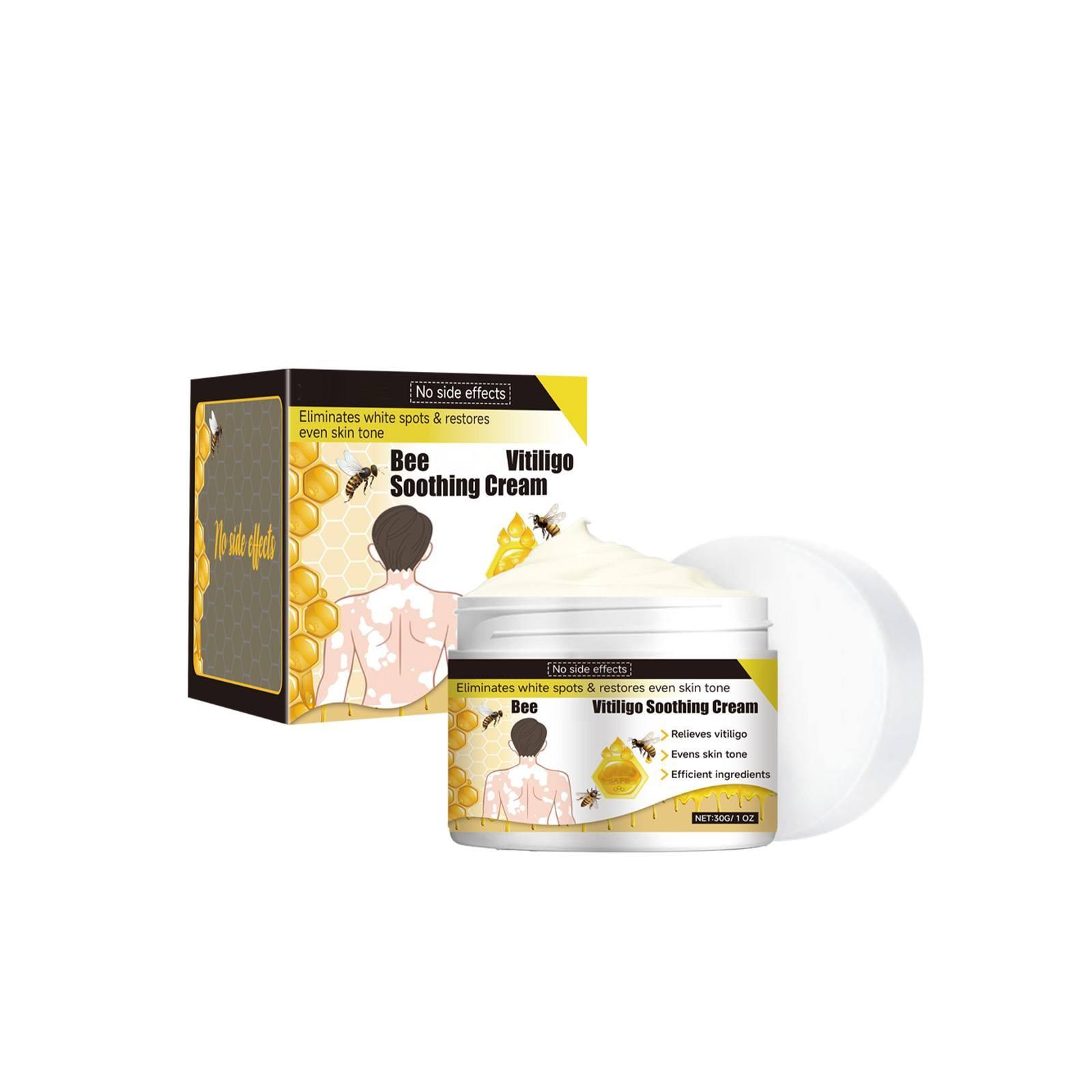 

Крем для облегчения витилиго, Крем для ухода за кожей, Крем от витилиго, Улучшает сухость, Подходит для всех типов кожи белый