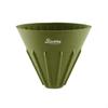 RIVERS Coffee Dripper Cave Reversible Olive Coffee Dripper 3 Lbs & Holder,