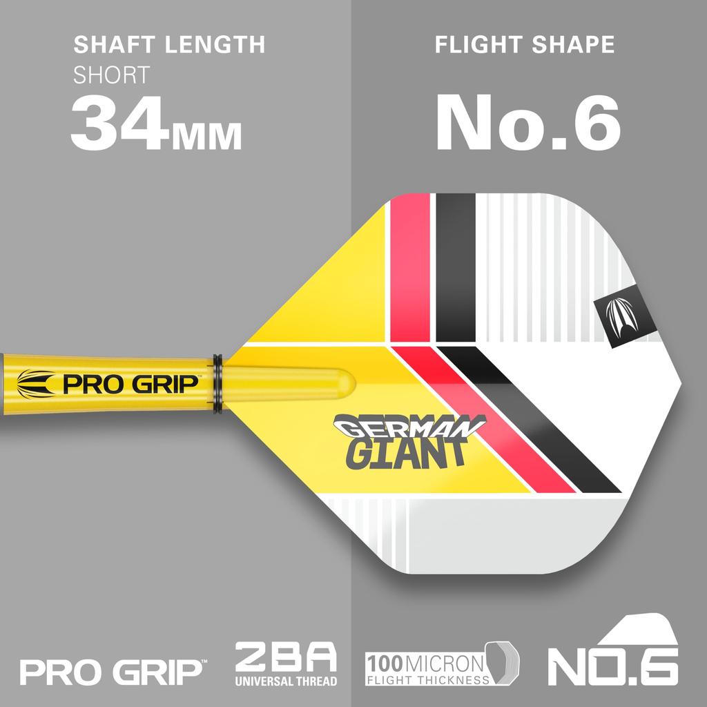 Target Darts Gabriel Clemens Gen 2 19G 90% Tungsten Soft Tip Dart Set