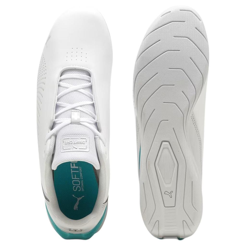 Mercedes-AMG Petronas F1 X Puma Drift Cat Decima White Sheen Green Unisex Sneakers 307196-08