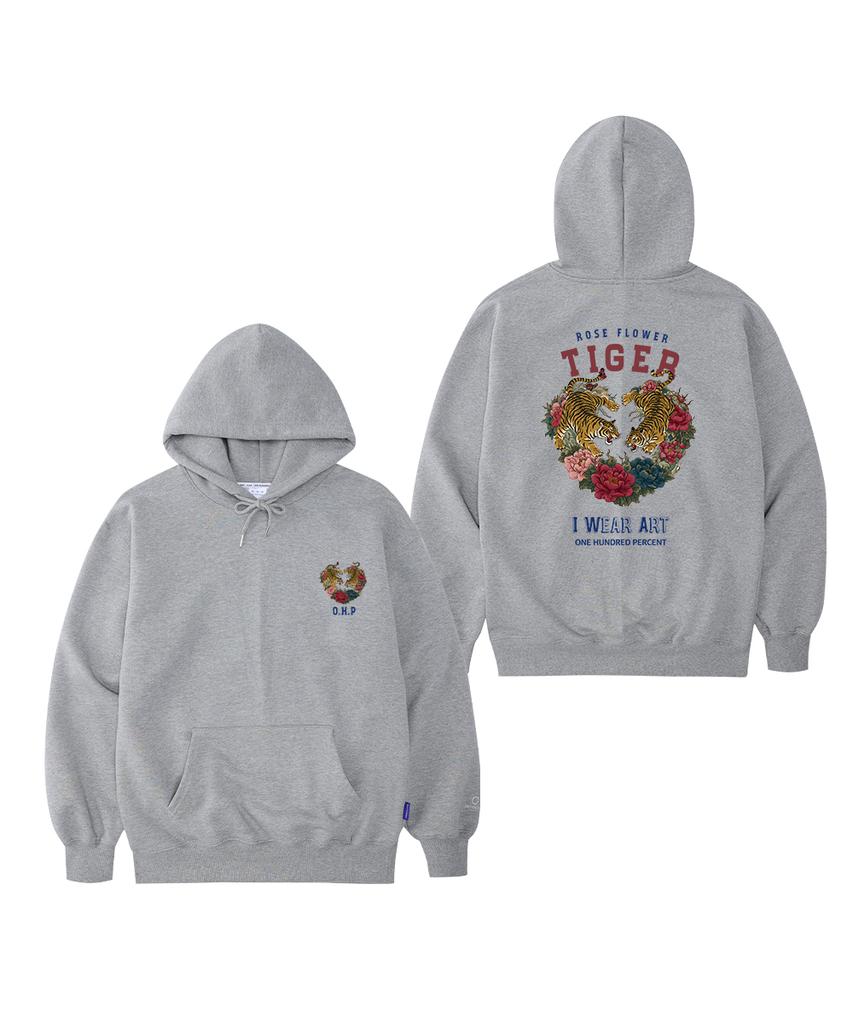 Ohpxharmonia Heart Tiger Oversized Heavy Hoodie 6 (A Type)