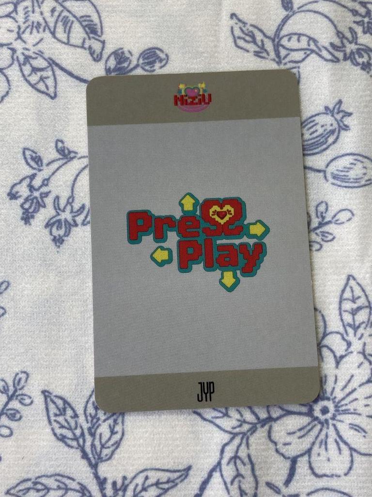 [USED] NiziU Mako Pre-recorded PressPlay 2nd Week Sanoku Trading Card