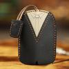 Handmade Cowhide Cartoon Key Bag