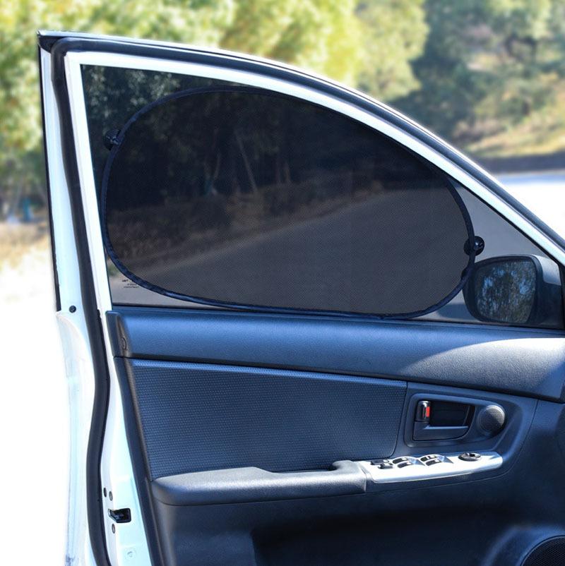 Sluneční clona do auta na čelní sklo UV ochrana závěs boční sklo síťovina přísavka sluneční clona letní okenní fólie auto příslušenství