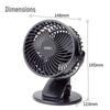 Deli Portable USB Mini Fan Cooling Set with Water Cup
