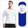 Herre treningsskjorter Basketball Sportsklær Løping Yoga Langermet T-skjorte Undertrøye Sykling Treningstopp S M L XL 2XL 3XL