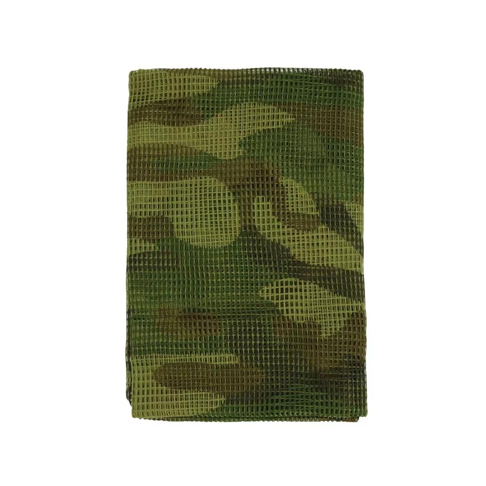 Tactical Sniper Scarf Camouflage Mesh Net Scarves Cloth Desert Face Veil Shemagh Head Wrap