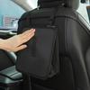 1Pc Durable Polyester Car Trash Can, Foldable and Portable Multifunctional Seat, Back Hanging Storage Bag, Car Storage Bag