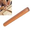 Wood Rolling Pin Multifunctional Notstick Dough Roller Pin for Kitchens Baking Light Brown