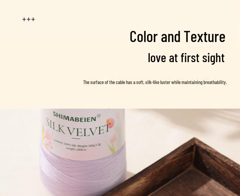 Tulip Silk Cotton Lyocell Yarn - DIY Knitting & Crochet for Vests, Blankets & Shawls