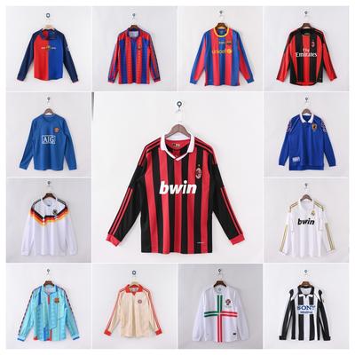 Long-sleeved Football Shirt Argentina Barcelona Inter Milan Arsenal Retro Club