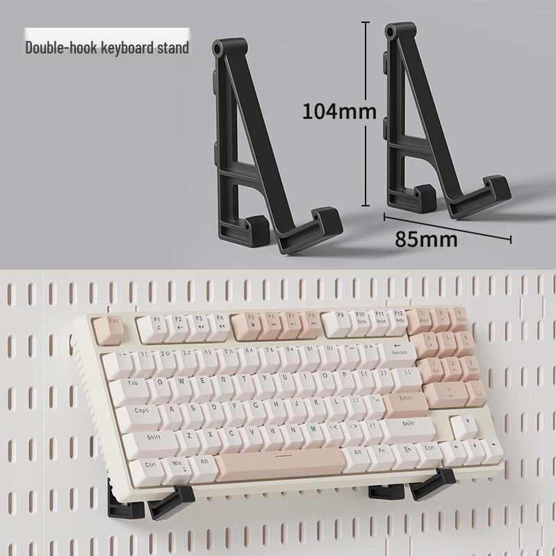 Miflame Punch-Free Pegboard Hooks and Baskets