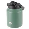 Sports Bottle, Direct Drinking, Double Stainless Steel Bottle, Vacuum Insulated, Keeps Drinks Cold, HD Water Tank, 2.5L, Antique Green, U