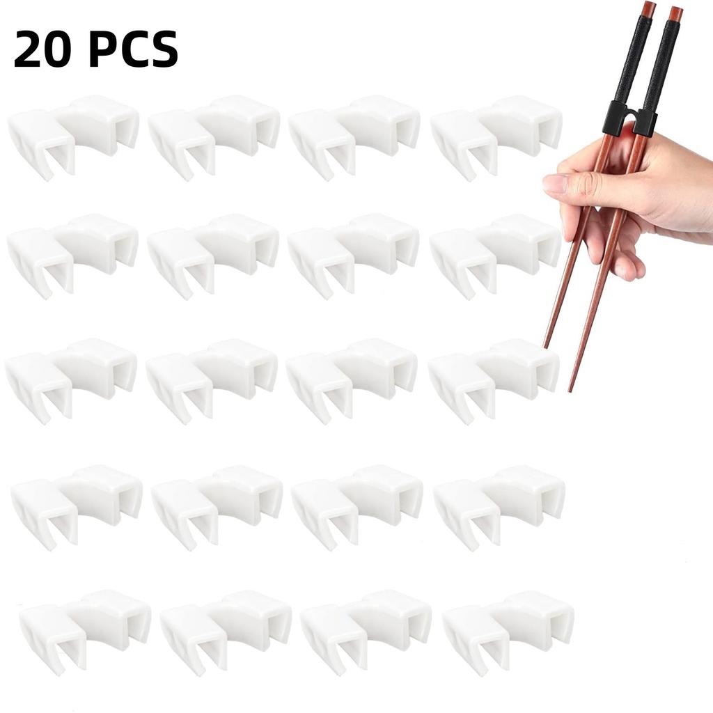 10/20PCS Reusable Chopstick Helpers Training Chinese Chopsticks Trainer Holder for Adouts Beginner Trainers or Learner