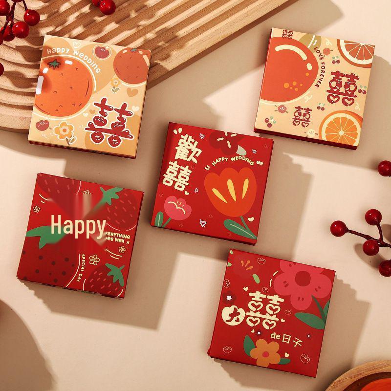 Creative Mini Red Envelopes for Weddings - Special Door-Blocking Lai See and Small Happy Bags