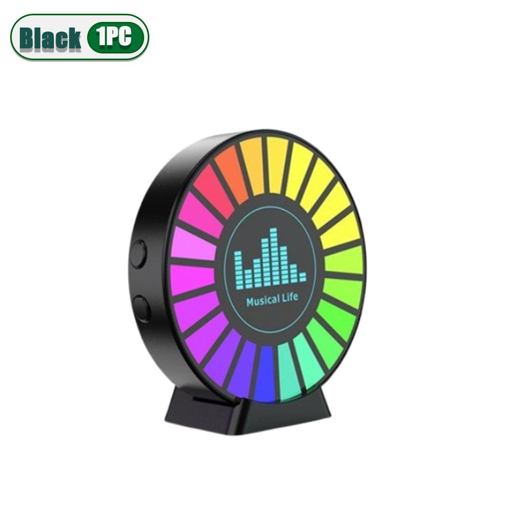 

1/2 шт. Ароматерапевтическая магнитная лампа-пикап, красочный окружающий освежитель воздуха, круглые RGB-огни, перезаряжаемая для воздуховода автомобиля или комнаты USB Plug
