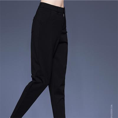 Streetwear Autumn Loose Black Office Women's Pants Female High Waist Harem Pants Capris for Women Trousers Woman